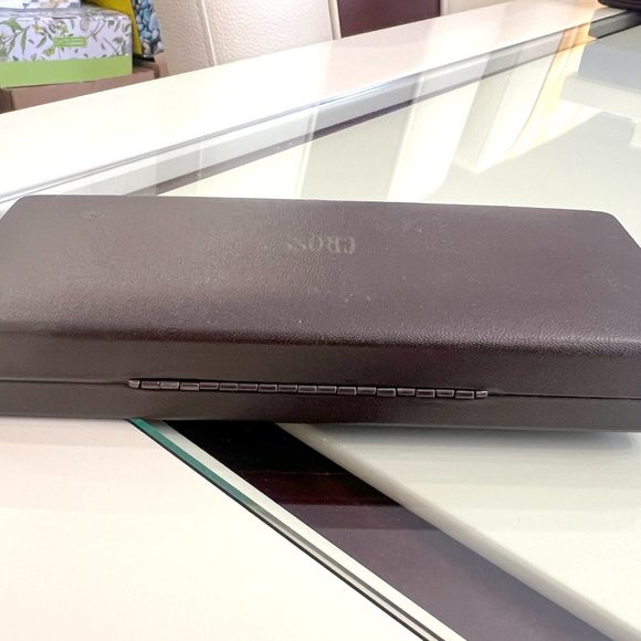 Cross 14K Gold Filled Pen and Pencil Set w/Etched Center Band! - Picture 7 of 13